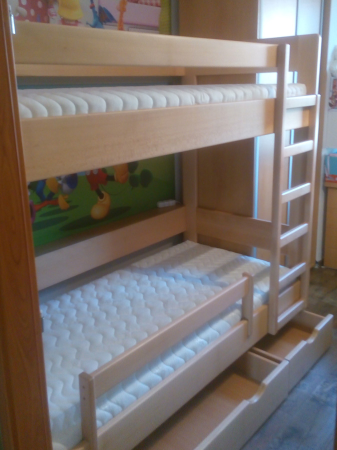 Postele pro děti na míru od firmy STOLAŘSTVÍ Hanzlík